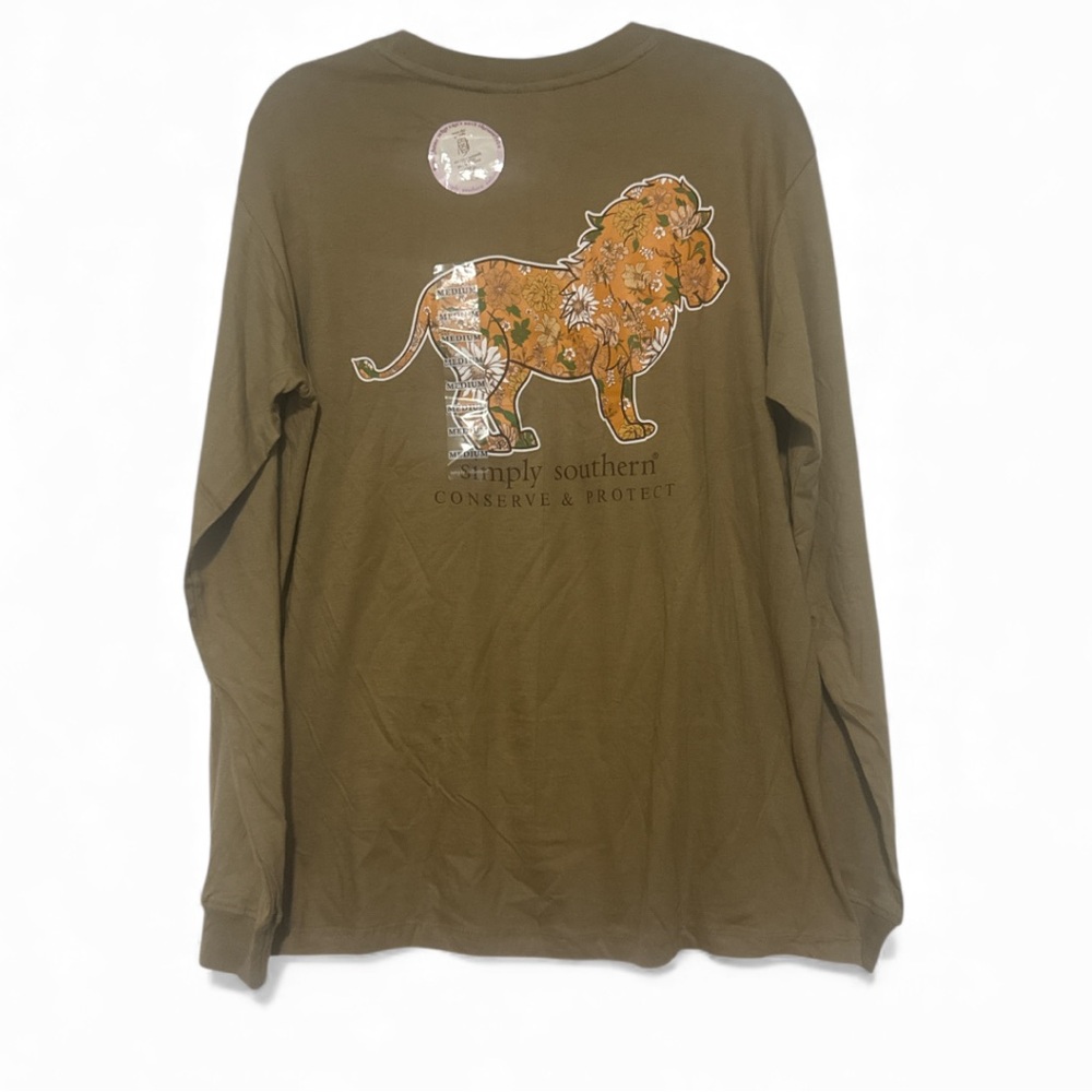 NWT Conserve And Protect With Qr Code T-Shirt